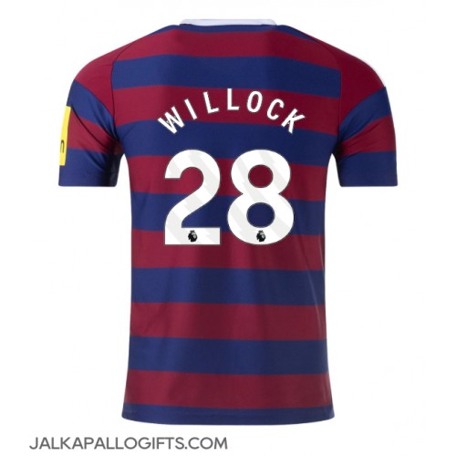 Newcastle United Joe Willock #28 Vieraspaita 2024-25 Lyhythihainen